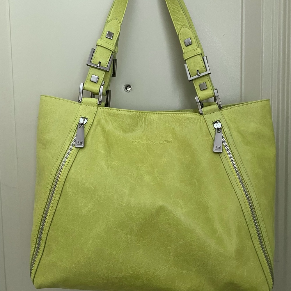 Massaccesi Selene Zip Midi in Citrus Tuscania